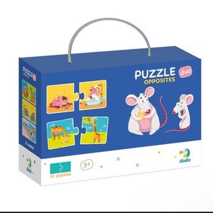Puzzle Duo Opposites - Colorful Educational Toy